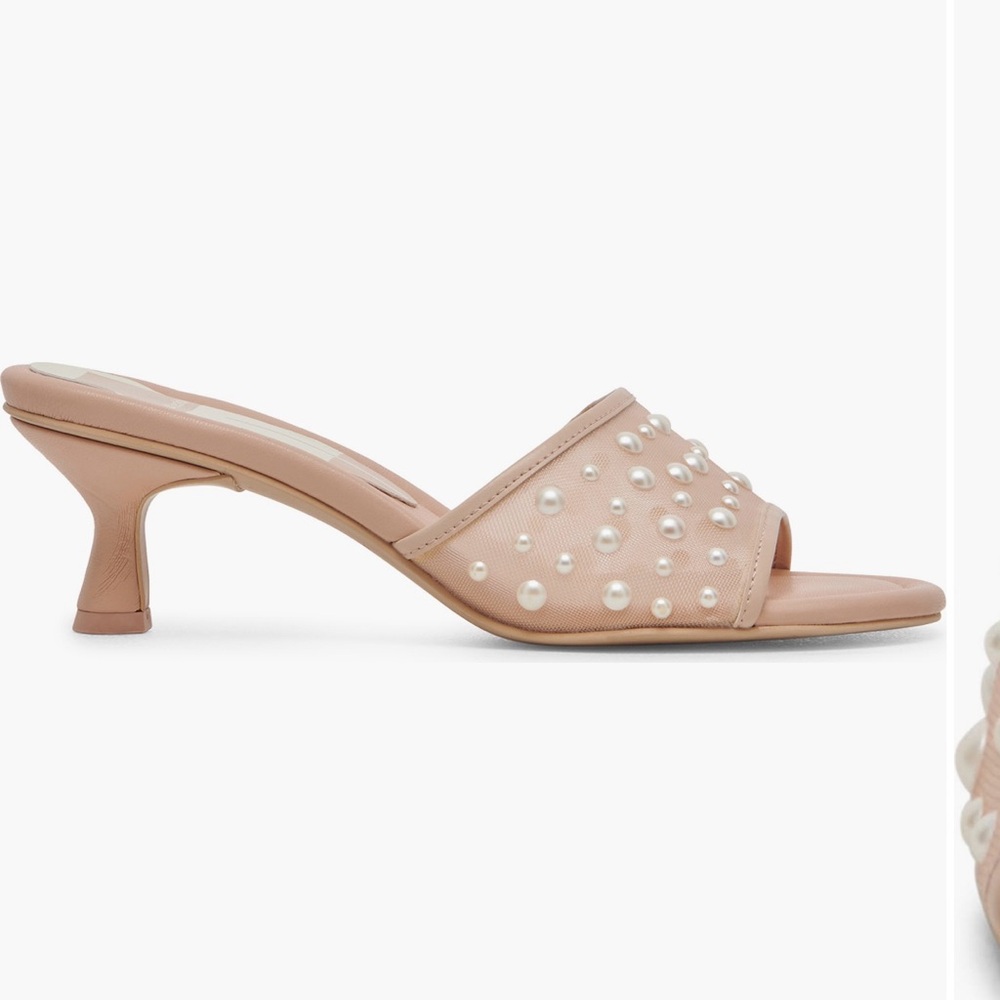 New in box - dolce vita meeza pearl sandals